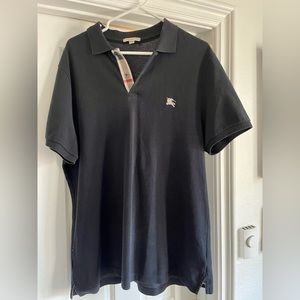 Burberry Brit Black Polo XL Pre-Loved Made in Turkey